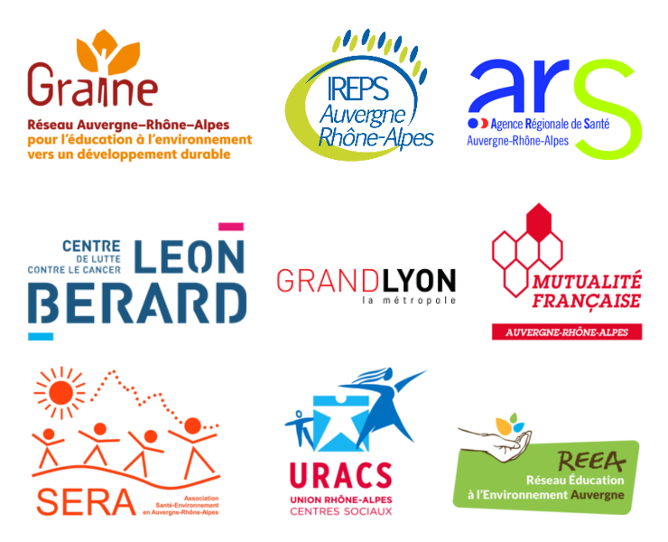 Logos des organisations contributrices à la rédaction de la charte ESE