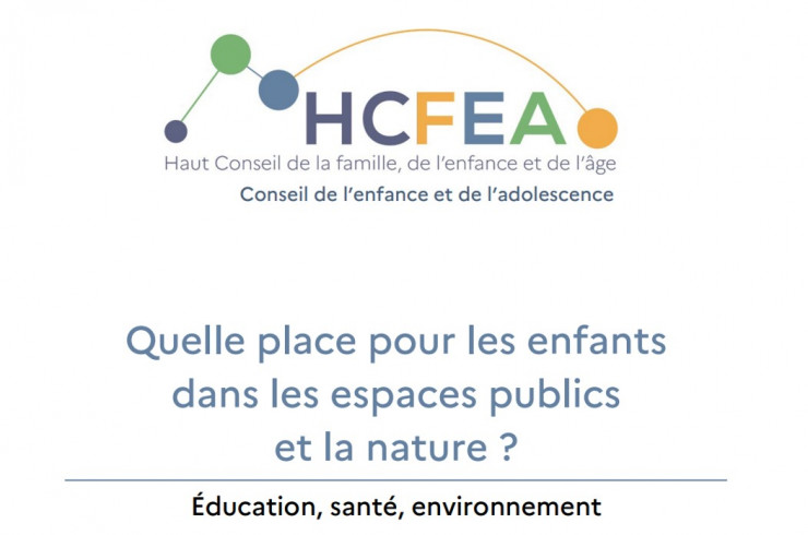 Rapport enfants et nature HCFEA