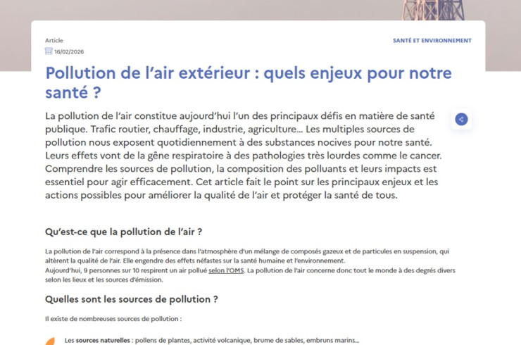 Visualisation article en ligne