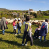 Visite à la ferme avec les élèves 2